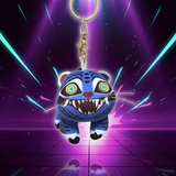 Porte-clé en Peluche Demon Hunters Derpy Tiger — vue 1