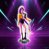 Porte-clés Demon Hunters Huntrix — vue 1
