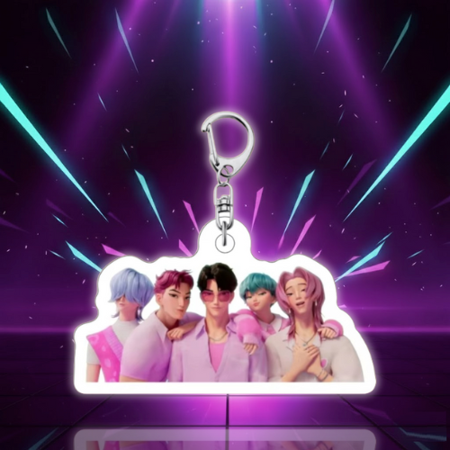 Porte-clés KPop Saja Boys — vue alternative