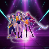 Porte-clés Demon Hunters Huntrix — vue 4