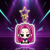 Porte-clés KPop Demon Hunters Huntrix — vue 1