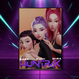Poster KPOP Huntrix Demon Hunters — vue 2