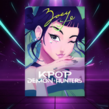 Poster KPop Demon Hunters — vue 3