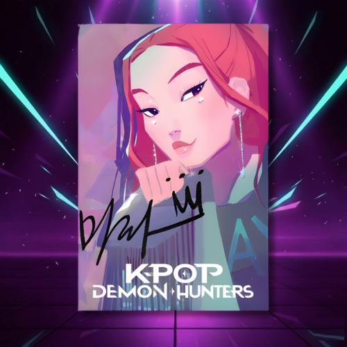 Poster KPop Demon Hunters — vue alternative