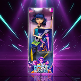 Poupées du groupe K-Pop Demon Hunters – Articulées, avec lumières LED à changement de couleur, effets musicaux et sonores, comprenant des accessoires thématiques — vue 6