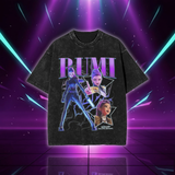 T-shirt Vintage KPop Rumi Huntrix — vue 2