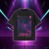 T-shirt Vintage KPop Jinu Saja Boys — vue 2
