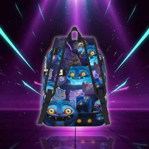 Sac à Dos Derpy Tiger Demon Hunters — vue alternative
