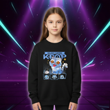 Sweat Derpy Tiger Demon Hunters pour Enfant — vue 3