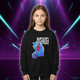 Sweat Derpy Tiger Demon Hunters pour Enfant — vue 1