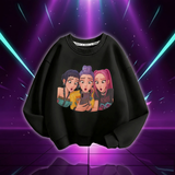 Sweat Enfant KPop Huntrix Demon Hunters — vue 2