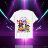 T-shirt Blanc KPop Demon Hunters — vue 4