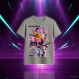T-shirt Coréen Huntrix Demon Hunters — vue 5