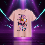 T-shirt Coréen Huntrix Demon Hunters — vue 4