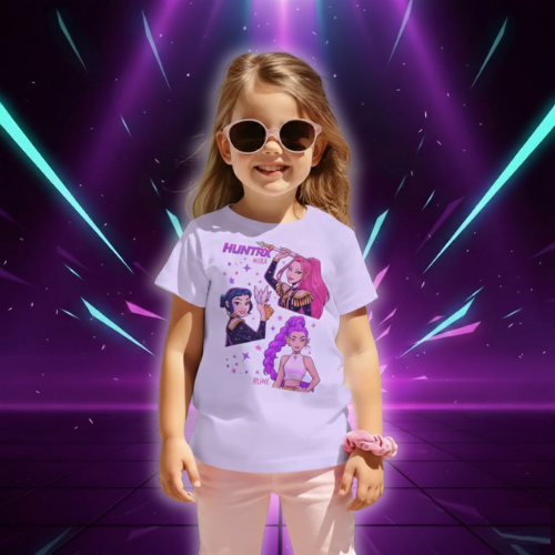 T-shirt Enfant Huntrix KPop Demon Hunters