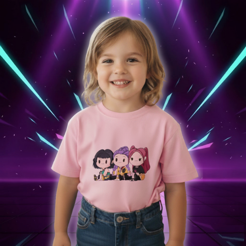 T-shirt KPop Animé Demon Hunters Huntrix — vue alternative