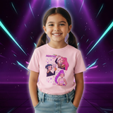 T-shirt KPop Demon Hunters Huntrix Enfant — vue 3