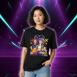 T-shirt Noir KPop Demon Hunters — vue 1