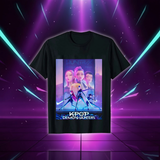 T-shirt Noir KPop Demon Hunters — vue 3