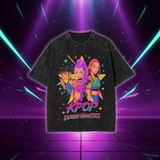 T-shirt Vintage KPop Huntrix — vue 2