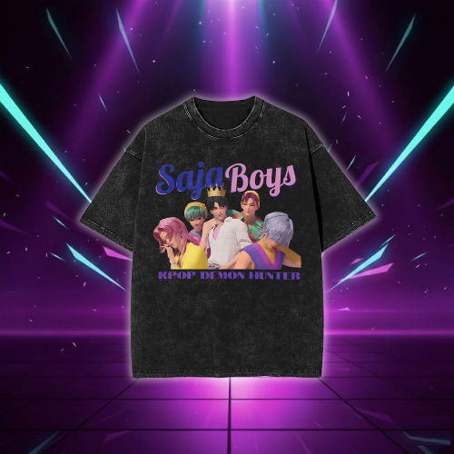 T-shirt Vintage KPop Saja Boys — vue alternative