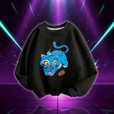 Sweat Enfant KPop Derpy Tiger Demon Hunters — vue 2