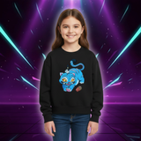 Sweat Enfant KPop Derpy Tiger Demon Hunters — vue 1