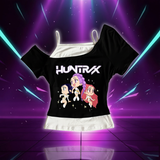 T-shirt Animé Y2K KPop Huntrix — vue 2