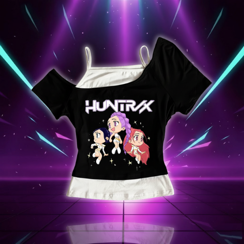 T-shirt Animé Y2K KPop Huntrix — vue alternative